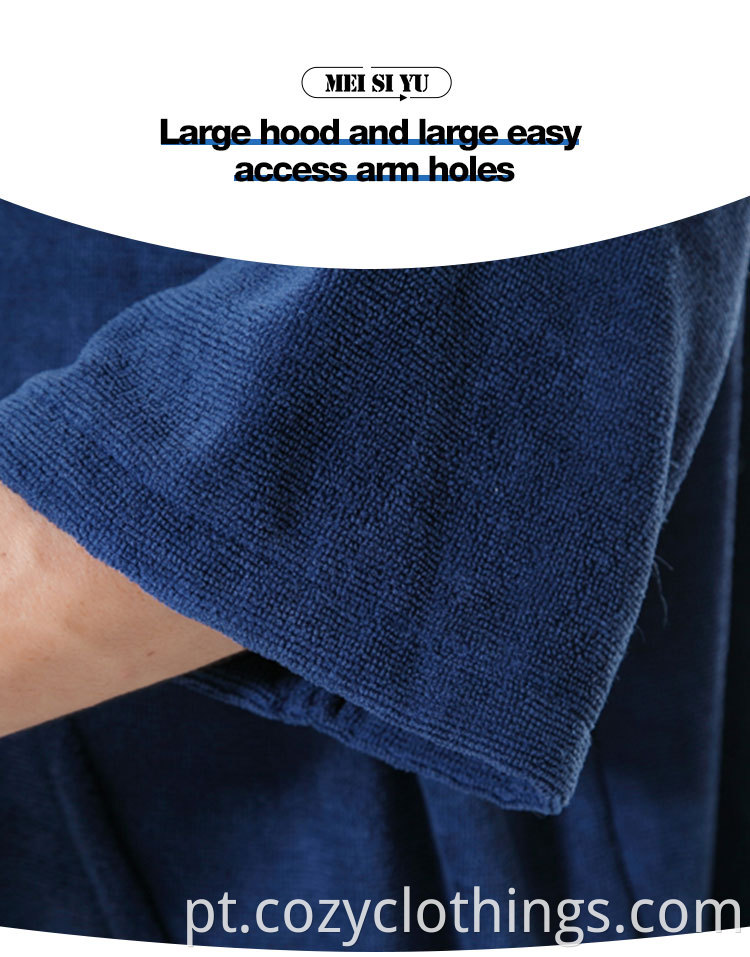 hooded poncho towel 